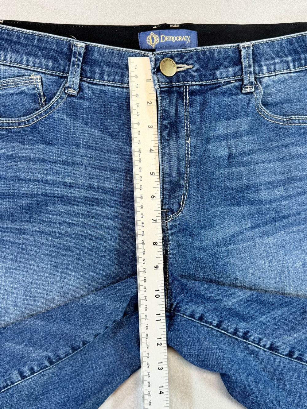 Women’s Democracy Denim Bermuda Shorts Size 12 - Picture 5 of 7